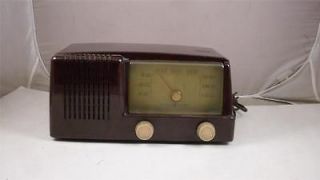 vintage ge model 400 tabletop radio circa 1951 time left