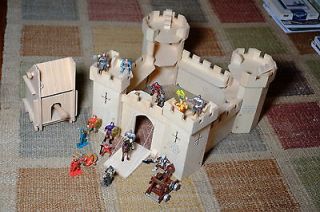 Ryans Room Wooden Toy Majestic Castle Draw Bridge Siege Engine 