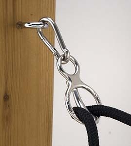 zilco blocker tie ring the safer way to tie up your horse  