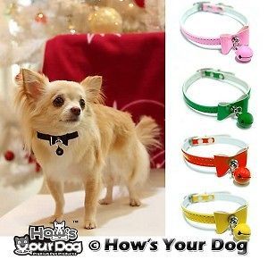 bow tie bell snag proof safety cat dog collar xs