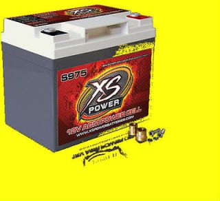  Cycle 12 Volt 12V AGM Power Cell Battery S1200 Brand New 2600 amps