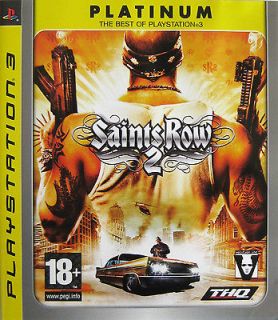 saints row 2 platinum edition ps3 game brand new sealed from australia 