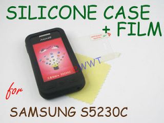   Soft Cover Case + Film for Samsung S5230 Tocco Lite Star KQSC631