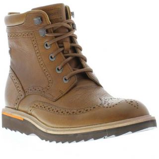 Rockport Shoes Genuine Union Street Wing Boot Mens Boot Sand Sizes UK 