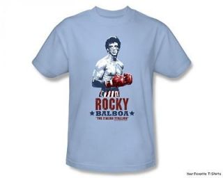 rocky rocky balboa officially licensed adult shirt s 3xl