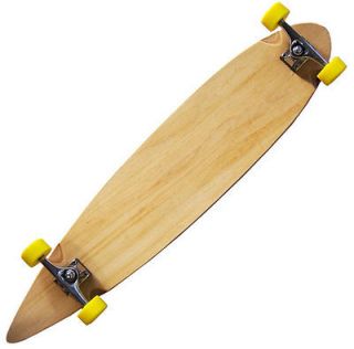 Natural PINTAIL LONGBOARD Skateboard COMPLETE 9 x 43