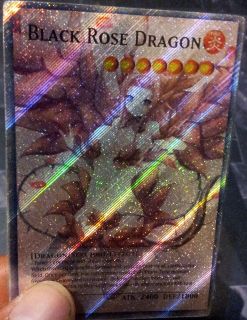 yugioh black rose dragon secret rare orica 