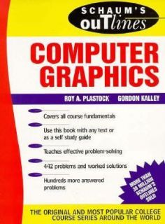   Outline of Computer Graphics by Roy A. Plastock 1986, Paperback