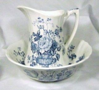 pretty alfred meakin charlotte pitcher bowl from canada time left