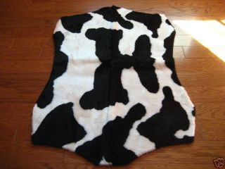 cow rug faux fur cowskin cowhide cow hide rug 3x5