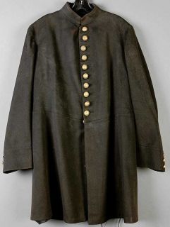   Civil War Coat 19th cen. frock coat Excelsior Buttons Scoville Mfg