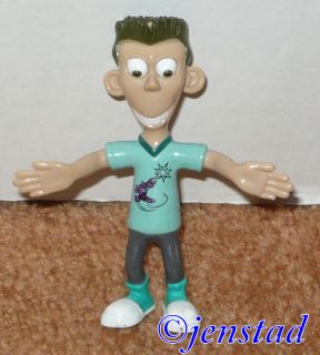 SHEEN FROM NICKELODEON JIMMY NEUTRON TOY 3.75” FIGURE USED 2003