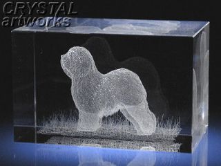 old english sheepdog 3d laser etched crystal dog 49s from ukraine time 