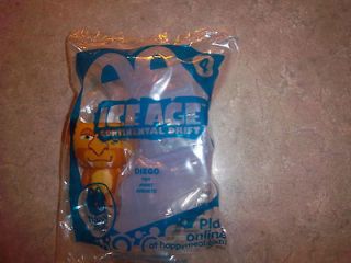 McDonalds Toy Ice Age Continental Drift #4 Diego   New Sealed in 