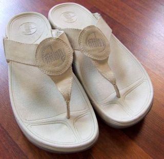 cream colored sandals in Clothing, 