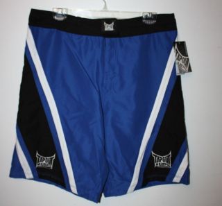 Mens Tapout UFC Training Board Shorts Sizes 28,30,32 & 38 Black White 
