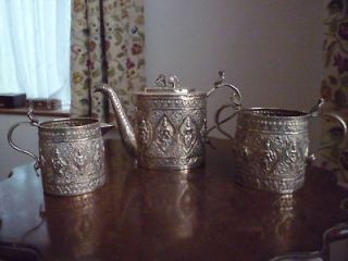 sterling silver tea service in Tea/Coffee Pots & Sets