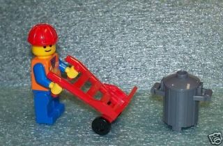 l10030 sanitation engineer lego minifig new  3