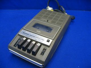 sharp educator rd 650av1 cassette tape player 