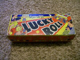 rare transogram co lucky roll miniature skee ball time left