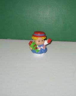 Fisher Price Little People Eddie & Frog Circus Ticket Taker Figure