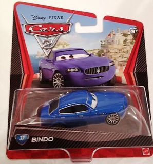   PIXAR CARS 2 Movie   BINDO #37 Maserati   NEW RELEASE DIECAST SEALED