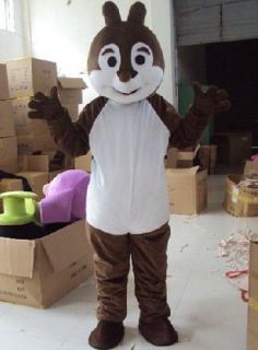 new squirrel mascot costume fancy dress adult suit size r07