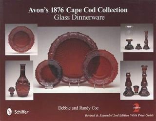 avon 1876 cape cod glass id book dinnerware ruby red