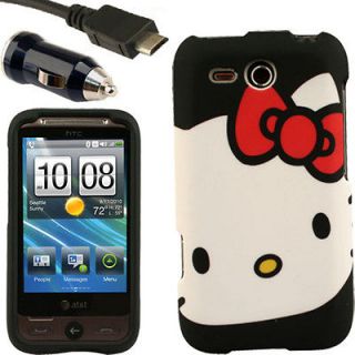   Charger for HTC Freestyle Hello Kitty A Cover Skin Holster Pouch Snap