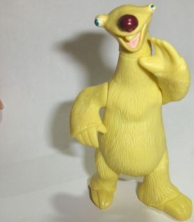 Mcdonalds Toy Ice Age Sid Sloth Talking Toy PVC Action Figure Cake 