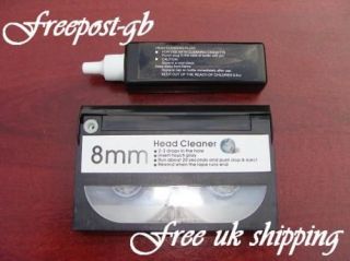 free uk postage 8mm camcorder head cleaner wet dry from