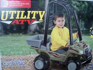 kids utility atv ride on camouf lage style roll bars