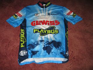 Newly listed GEWISS PLAYBUS BIANCHI BIEMME VINTAGE CYCLING JERSEY [39 