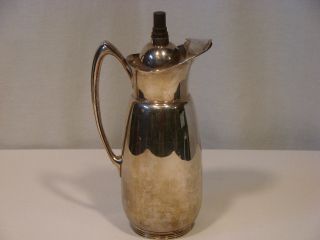 PRE OWNED WALLACE 990 SILVER PITCHER WITH STOPPER TOP BAKELITE KNOB