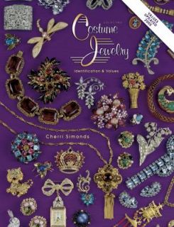 Collectible Costume Jewelry by Cherri Simonds 1997, Hardcover 