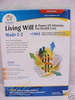 NEW SOCRATES POWER OF ATTORNEY MADE E Z CD ROM