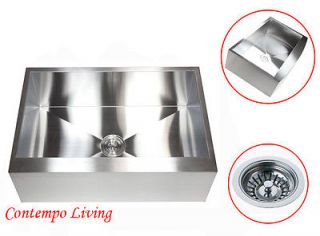 Newly listed Flat FRONT Stainless Steel 30 Farmhouse Kitchen sink
