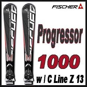 11 12 Fischer Progressor 1000 Skis 170cm w/C Line Z 13 NEW 