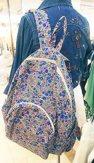 Paisley Backpack fabric Bookbag Ethnic small Flower Bohemian school 