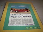 1947 Original Full Color Print Ad For Studebaker Commander Regal 