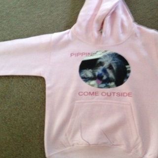 pippin come outside hoodie all sizes pink or blue more