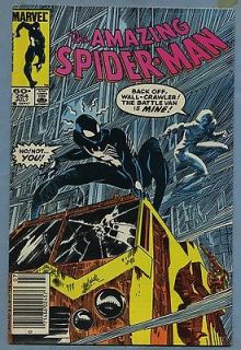amazing spider man 254 1984 venom costume mavel comics v