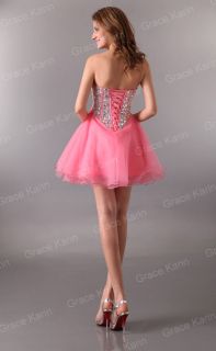 IN 3Color Short Formal Prom Party Ball Mini Cocktail Evening Dress 
