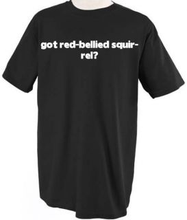 got red bellied squirrel animal pet t shirt tee shirt