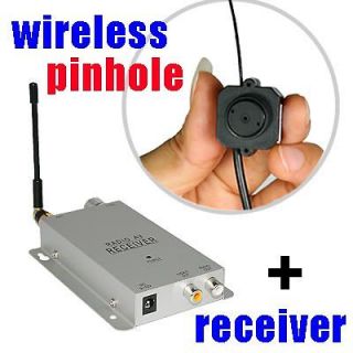 Brand New Mini Wireless Spy Nanny Micro Pinhole Camera Cam System 