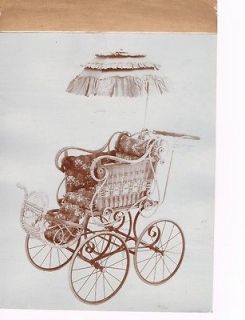   OF WICKER BABY CARRIAGE BY HAAS & WRIGHT STUDIO/ST. PAUL,MN
