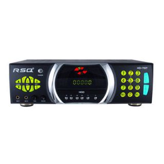 KARAOKE PLAYER RSQ HD787 HD 787 HARD DRIVE DIGITAL SYSTEM MACHINE CD 