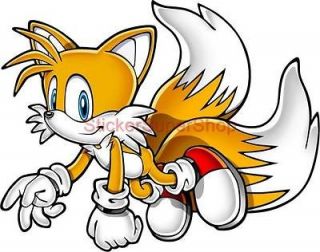 Choose Size   CLASSIC TAILS SONIC Decal Removable WALL STICKER Video 