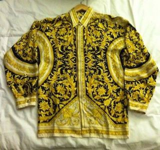 gianni versace baroque silk shirt style better than h m