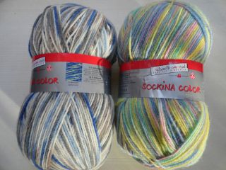 Yarn Liquidation SALE Schoeller&Stahl Sockina Color SOCK YARN 100g NEW
